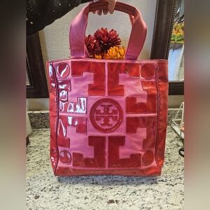 Tory Burch Pink Tote Bag